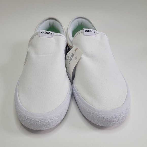 Adidas Vulcraid3r Slip-On White Skate Style Unisex Shoes Women's Sizes - Picture 3 of 9